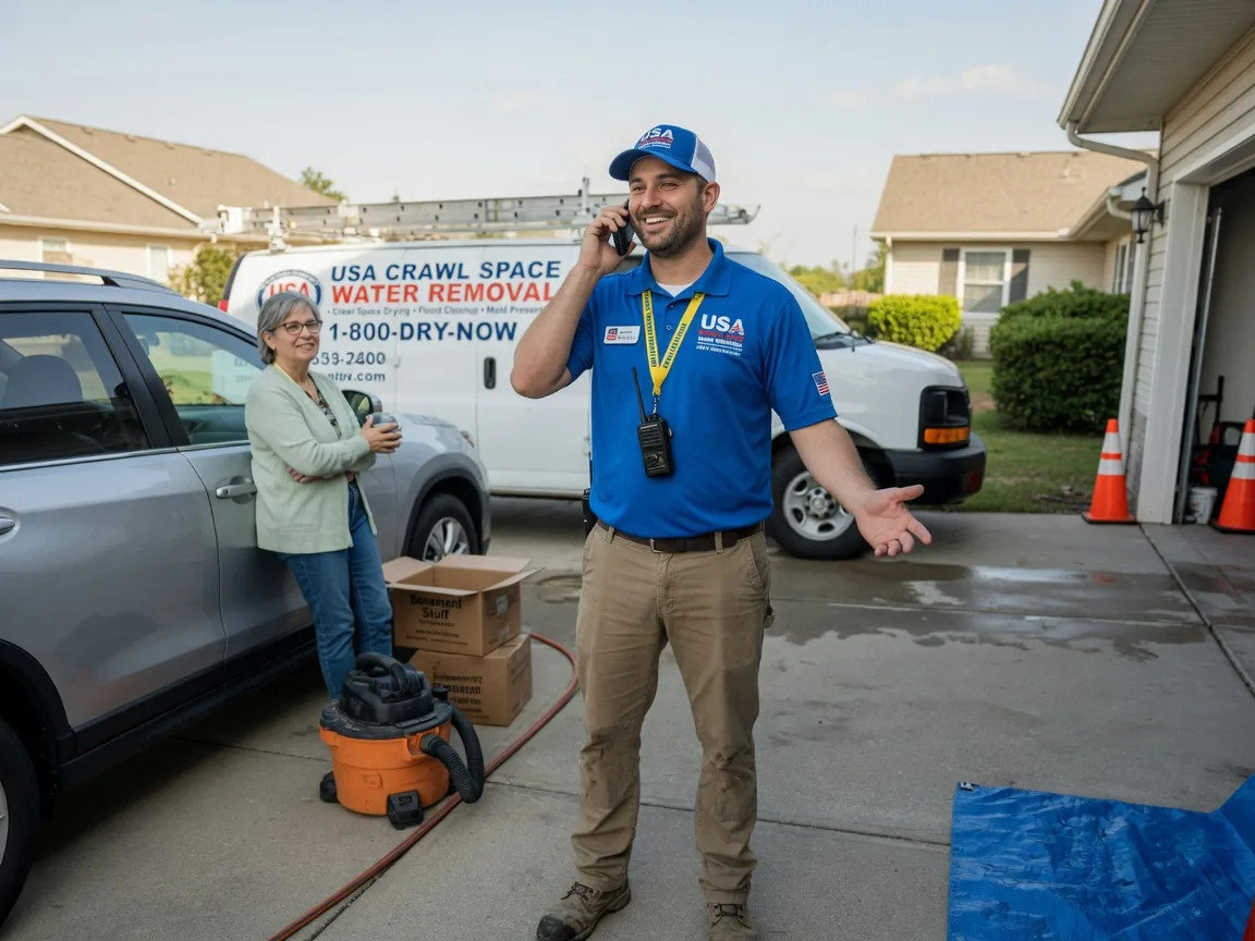 Crawl Space Water Removal Winfield, TX FAQs